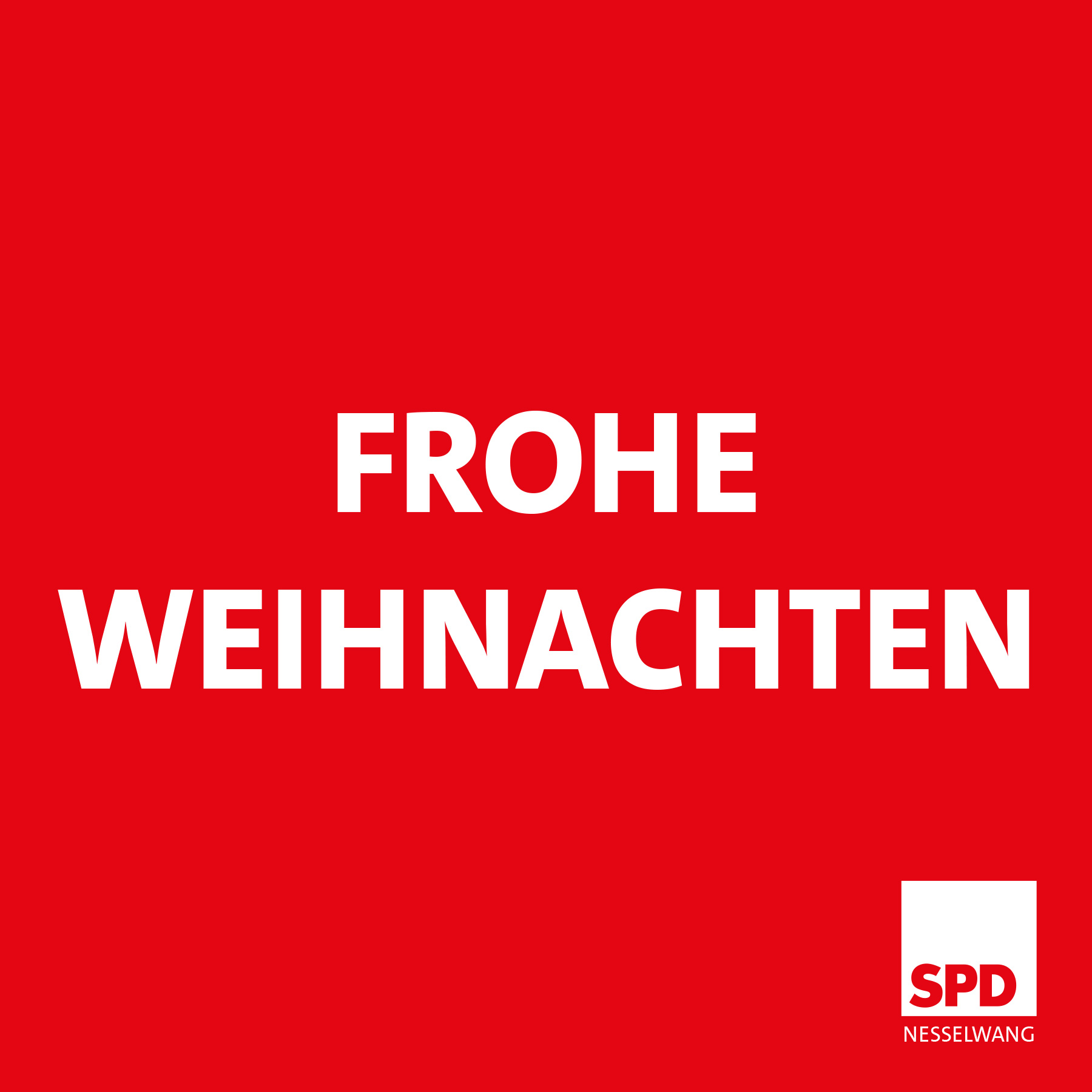 Frohe Weihnachten und Guaten Rutsch
