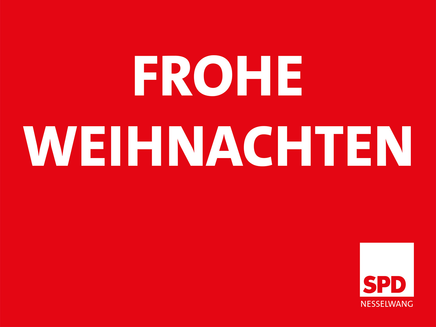 Frohe Weihnachten und Guaten Rutsch